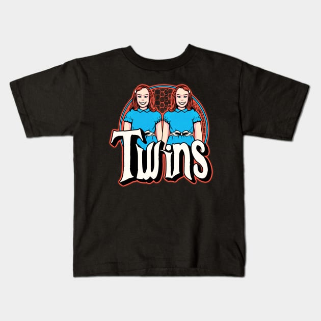 Twins Kids T-Shirt by nazumouse